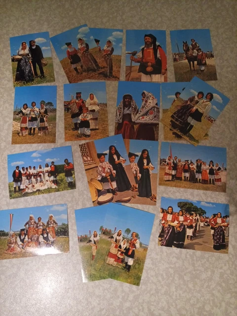 Lotto 18 Cartoline Costumi Tipici Sardegna