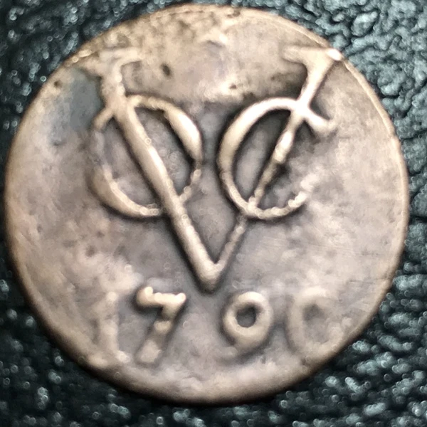 1790 Voc ***Duit*** Shipwreck Coin **B229