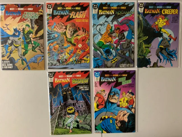 Batman Set:1-6 6 different books average 8.0 VF (1988)