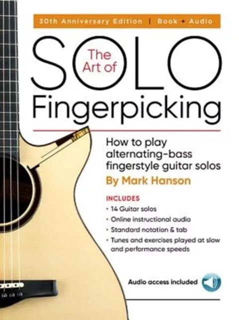 The Art of Solo Fingerpicking-30th Anniversary Ed. - Free Tracked Delivery