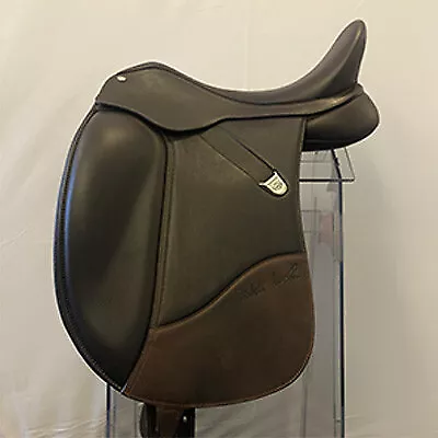 Bates Isabell Dressage Saddle Lux Leather EX DEMO Brown 17" FREE POSTAGE AUST...