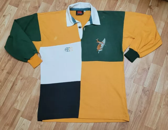 Canterbury Australia Wallabies Tri-Nations ANZACS XV Rugby Union Shirt