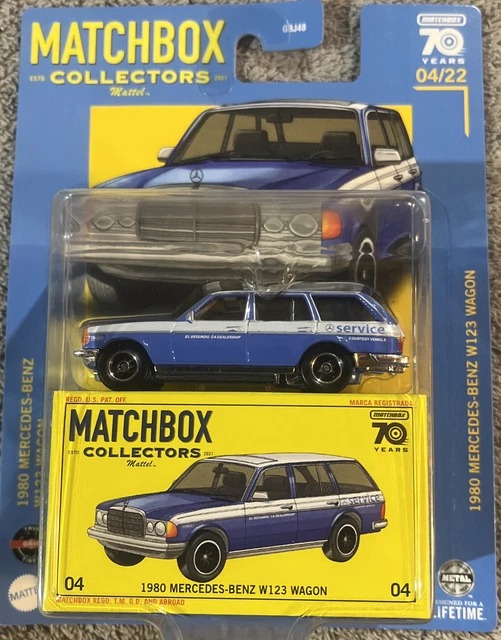 MATCHBOX COLLECTORS 70 Years Of Matchbox 1980 Mercedes Benz W123 Wagon