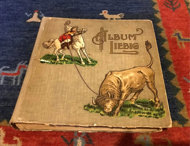 Album figurine Liebig raccolta completa 1907-1909