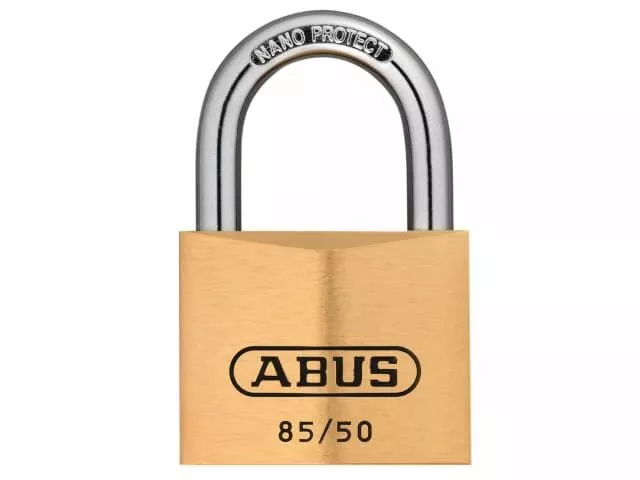 ABUS Mechanical - Cadenas en laiton de 85 / 50mm à clé identique 2747