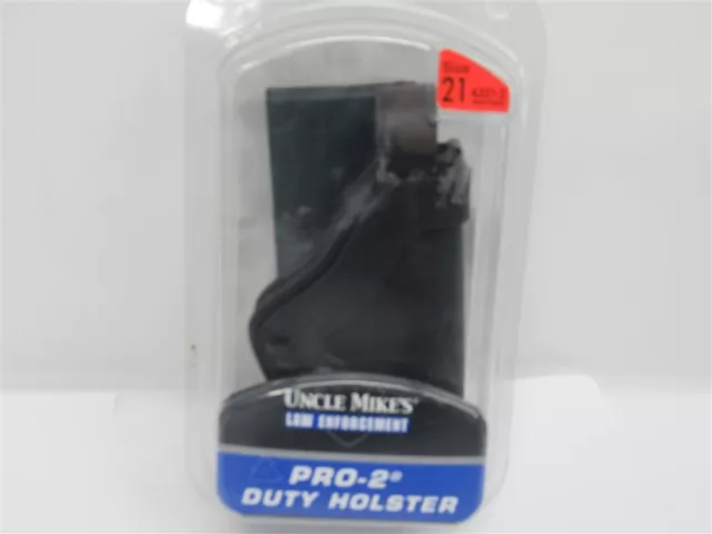 Uncle Mike's 4321-3 , Pro-2 Law Enforcement Duty Holster , Size 21 , Right Hand