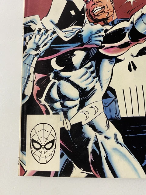 Punisher Annual #2 1st Moon Knight Battle Marvel Comics 1989 Copper Age 2