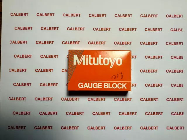 Mitutoyo Corp Rectangle Steel Gage Block: 0.119", Grade 0