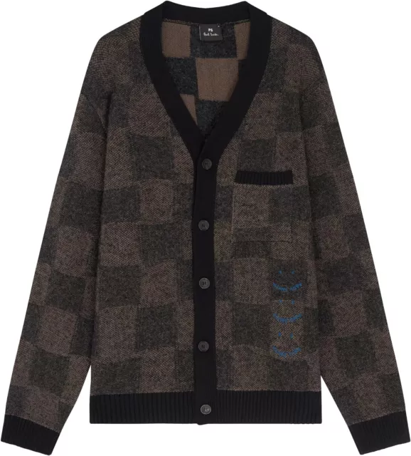 PS by Paul Smith Mens Cardigan Button Thru Happy