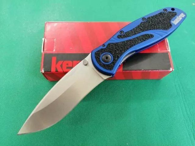 Coltello Kershaw KS1670NBSW Blur Navy Blue knife couteau messer navaja