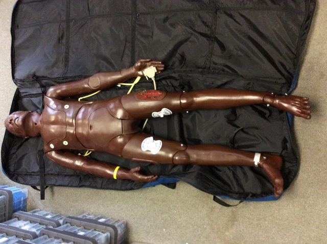 Laerdal Intubation Training Nursing Kelly Full Body Female Manikin African Black