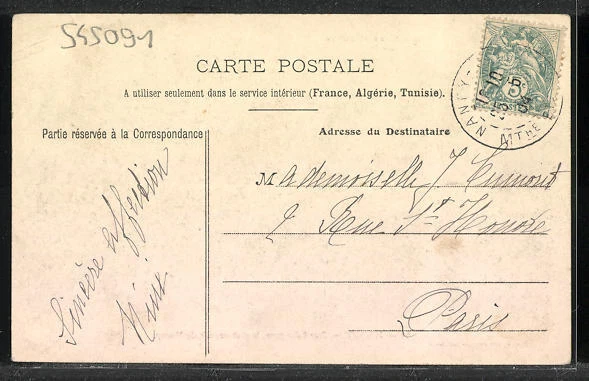 CPA Nancy, Rue Saint-Jean, 1904 Street View 2