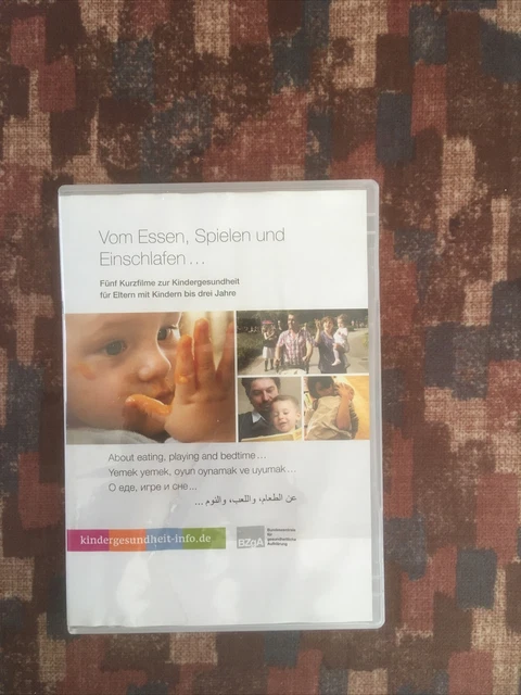dal mangiare, giocare e addormentarsi. Cinque cortometraggi sulla salute dei bambini. DVD