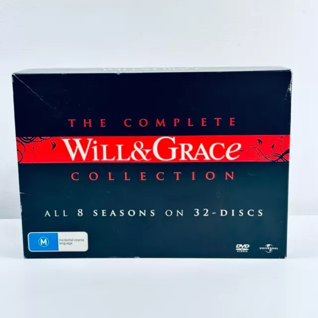 Will and Grace - The Complete Collection - Box Set DVD - Season 1-8 Tracked Post