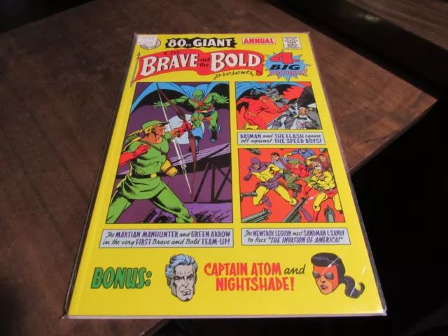 Brave and the Bold 80 Page Giant Annual DC Graphic Novel TPB Comic Book Prestige
