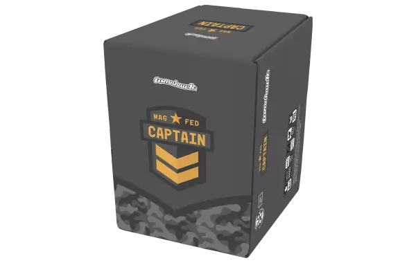 Magfed Captain Paint 500 Paintballs cal.68 Gotcha Tactical PEG-basierte Füllung