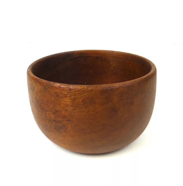 Beautiful Vintage Mid Century Danish Modern 60S Small Teak Snack Bowl By Awara