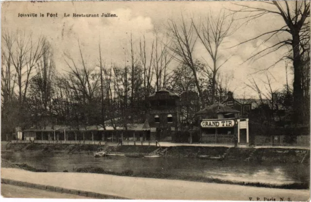 CPA AK Joinville le Pont Le Restaurant Julien FRANCE (1283482)
