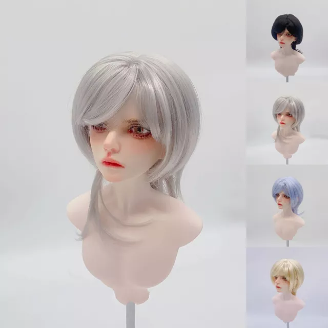 Doll's Wigs Handsome Hair Short for 1/3 1/4 1/6 BJD Dolls DIY Hair Accessories