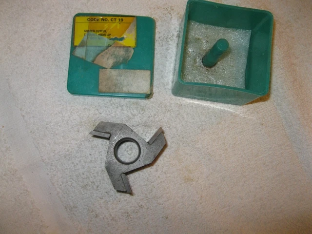 Shaper Cutter carbide 3/4" bore bit Cabinet door lip