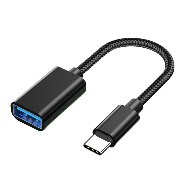 ✿ USB 3.1 Typ C Stecker Zu USB 3.0 Typ A Buchse Konverter OTG Adapter Kabel Au
