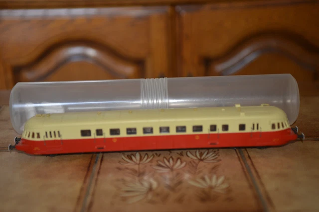 AS - HO - COFFRET AUTORAIL ABJ2 + REMORQUE, BOITE