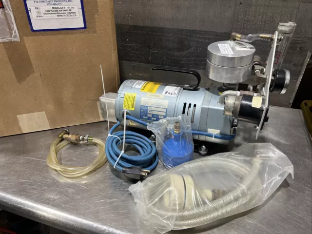 NOS Surplus Low Volume Air Sampler Model LV-1 GAST Pump 0523-102Q-G588DX. ID 2 NOS Surplus Low Volume Air Sampler Model LV-1 GAST Pump 0523-102Q-G588DX. ID 2