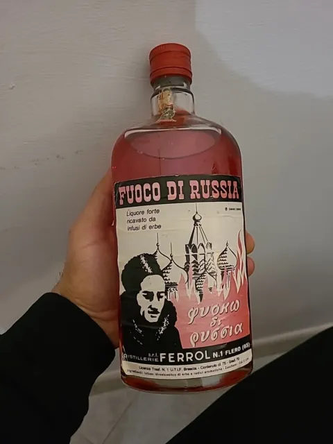 Liquore Fuoco Di Russia 70 Gradi Da Collezione