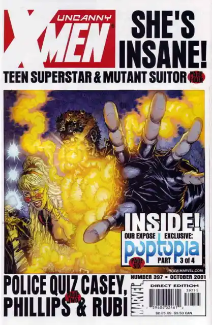 Uncanny X-Men Xmen #397 Marvel Comics October Oct 2001 (VFNM)