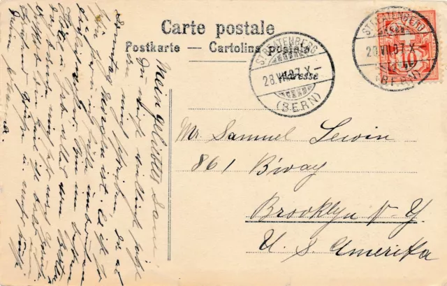 ST. BEATENBERG - Hotel Victoria - Switzerland - 1907 2