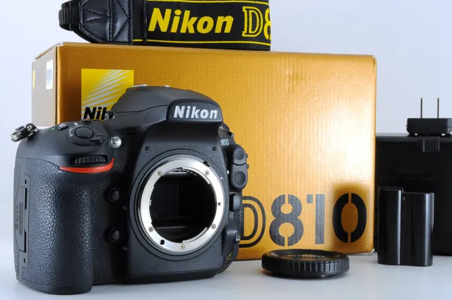 [N MINT in BOX] NIKON D810 36.3MP Digital Camera Body From JAPAN
