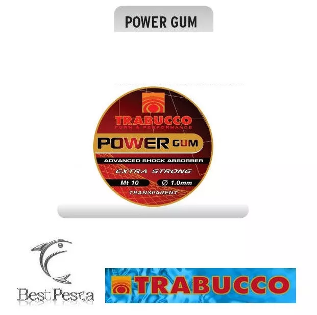 Filo da Pesca TRABUCCO POWER GUM - Ø1,0 mm