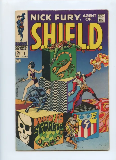 Nick Fury, Agent of SHIELD #1 1968 (FN 6.0)