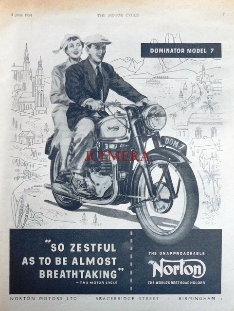 norton dominator 1954