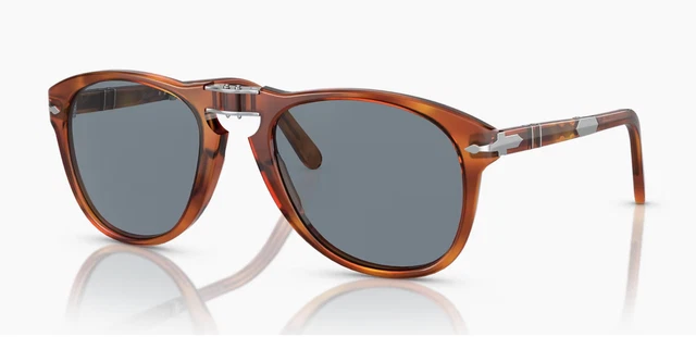OCCHIALI DA SOLE PERSOL 714 SM   Steve McQueen ™  96/56  Terra di Siena Folding