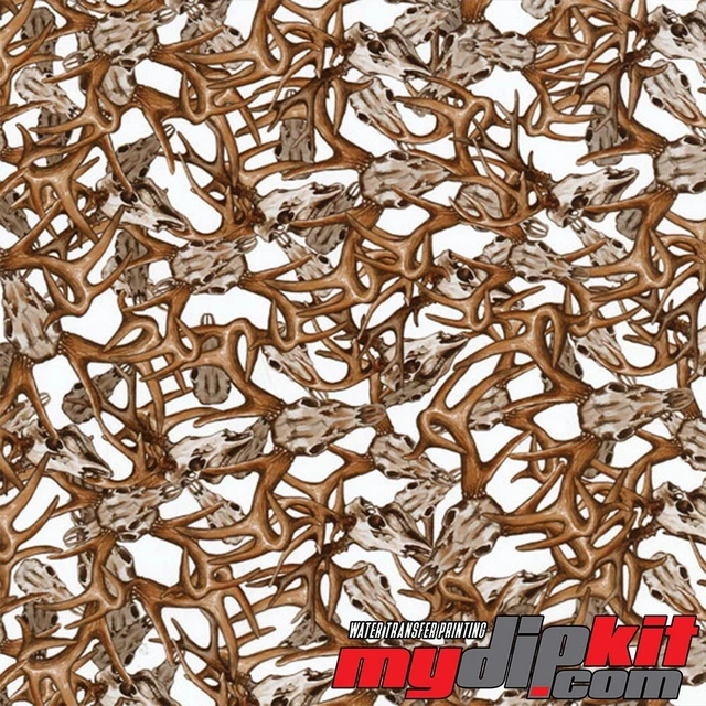 Hydrographics Film Hydro Dipping Water Transfer Print Film LL230 Head Hntr Brwn