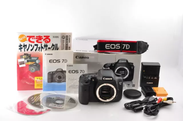 [Near Mint in Box Count 17482] Canon EOS 7D 18.0MP Digital SLR Camera Body Japan