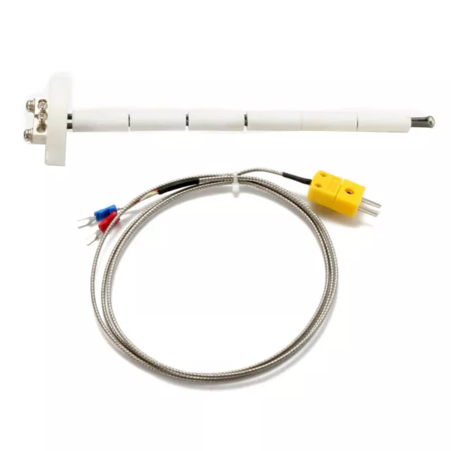 K-Type Thermocouple Block Ceramic Kiln Probe 1300°C High Accurate Measurement UK