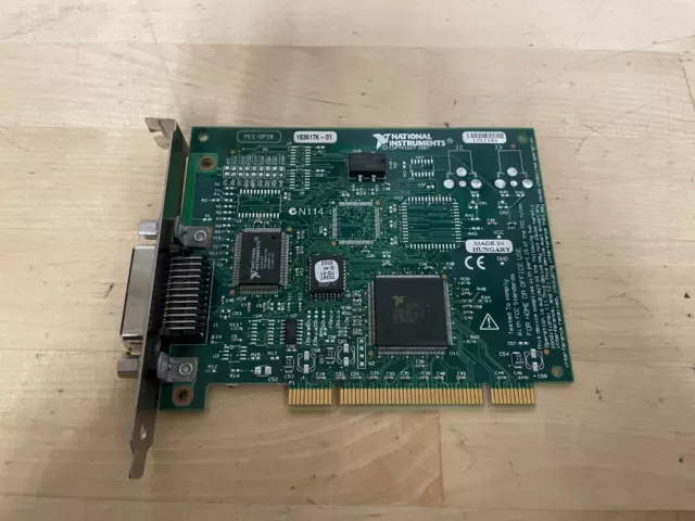 National Instruments NI PCI-GPIB IEEE 488.2 Interface Card 183617K-01