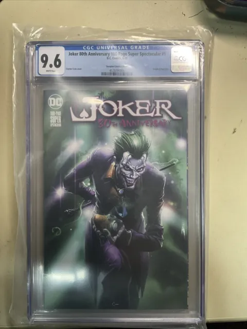 Joker 80th Anniversary 1 cgc Scorpion Comics Exclusive