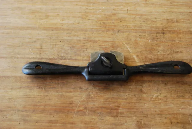 Antique Stanley  SW Spokeshave No.64 USA Stanley Sweetheart Spoke Shave * FLAT * 2