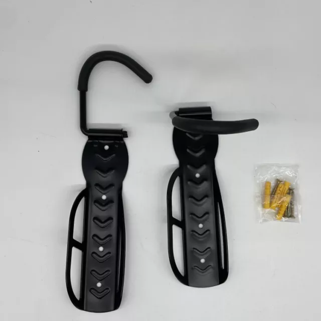 2x Bike Rack Hook Storage Wall Mount Hanger Hanging Stand Bicycle Holder Storage