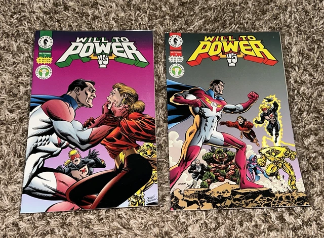 Dark Horse Comics Lot Will to Power #1-11 1994 NM 7