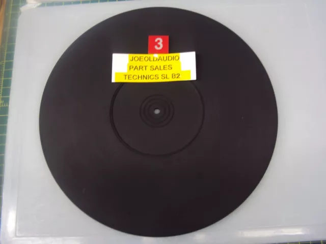 Technics SL-D2 Turntable Rubber Mat. Soft & Pliable. Parting Out Entire SL-D2