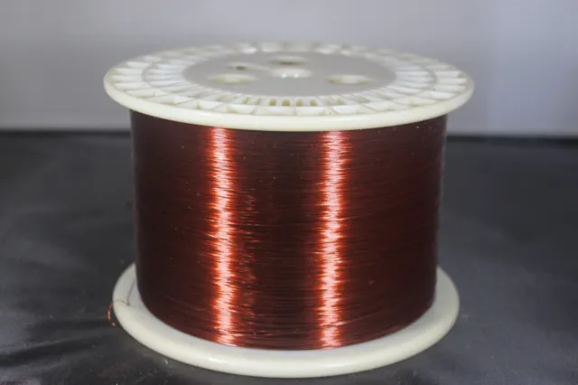 28 AWG Gauge Enameled Copper Magnet Wire 7.58 lbs