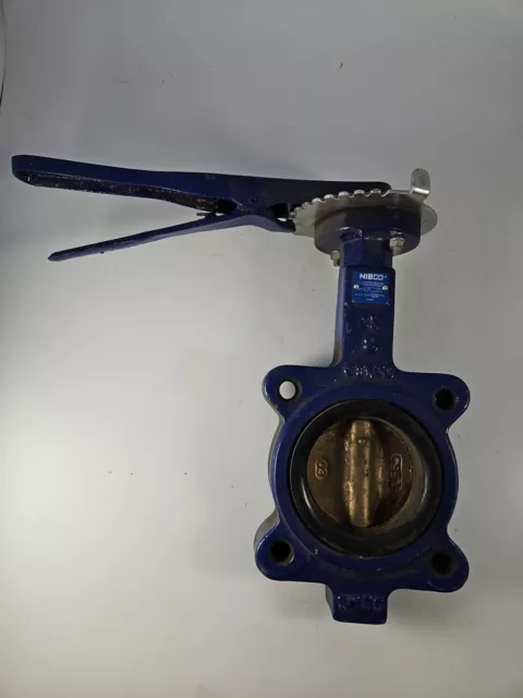 Nibco N200235LH Lug Butterfly Valve 2-1/2" 200 psi