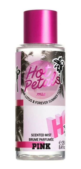 Victorias Secret PINK HOT PETALS  Fragrance BODY MIST SPRAY NWT 8.4