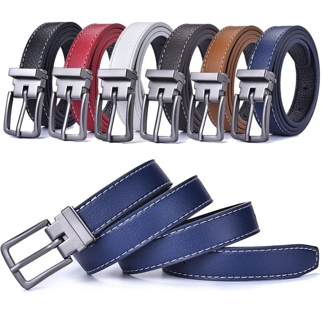 Cinturino in vita sottile Cintura in pelle per bambini Cinture Abito Pantaloni