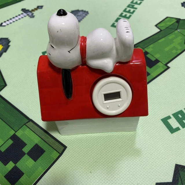 Retro Sanwa Bank Snoopy Ceramic Free Box Money Prize