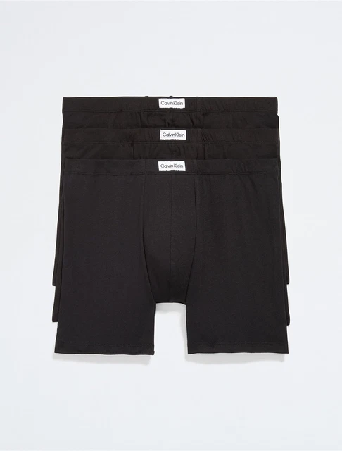 Calvin Klein Men's Pure Cotton Stretch Blend 3-Pack Boxer Brief NB3263 NWT